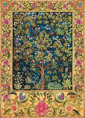 William Morris Tree of Life Puzzle (1000pc_