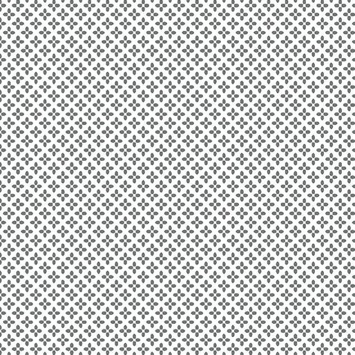Winter on the Farm Dot Diamond Medium Grey
