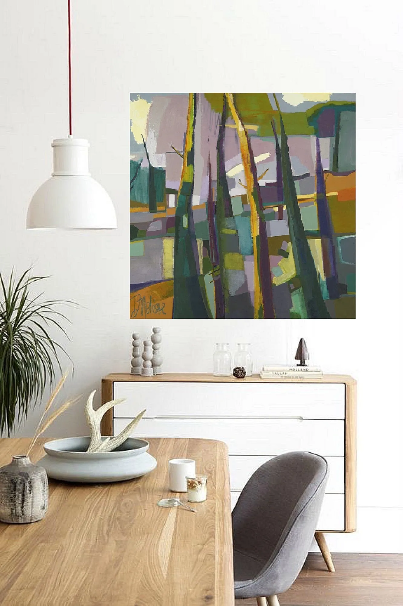 Winter Wildfires Painting