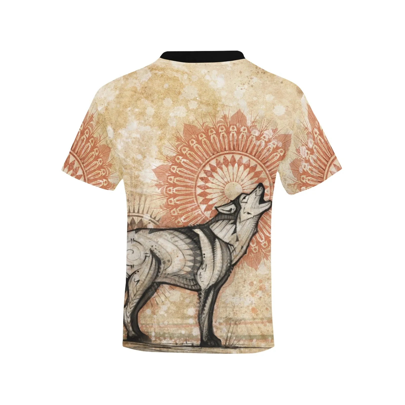 Wolf Totem Kids T-shirt AOP
