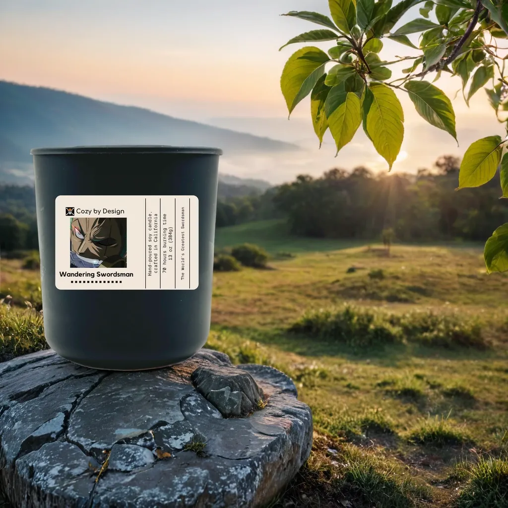 Wondering Swordsman Soy Candle
