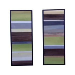 Wood Wall Art - Wood Art - Reclaimed Wood Art - Color Block Collection - 16x40 set