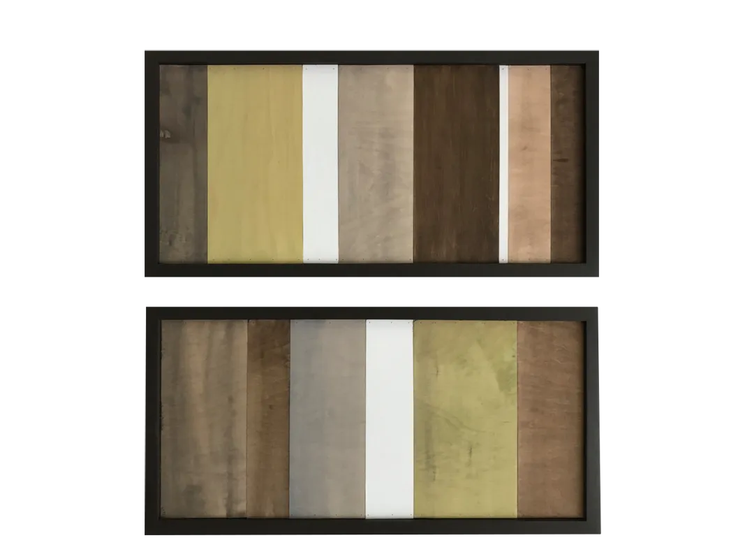 Wood Wall Art - Wood Art Sculpture - Modern Artwork - Greens, Browns, White