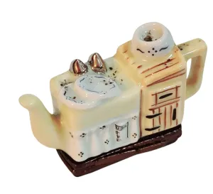 Yellow Kitchen Sink Teapot